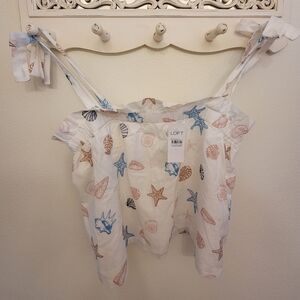 NWT Loft Pajama Top